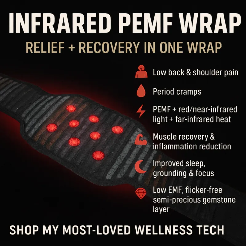 Bon Charge PEMF Wrap and Red Light